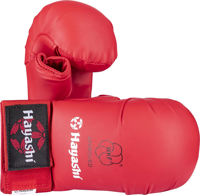 „TSUKI WKF“ with thumb guides- Crvena*++*„TSUKI“ with thumb guides